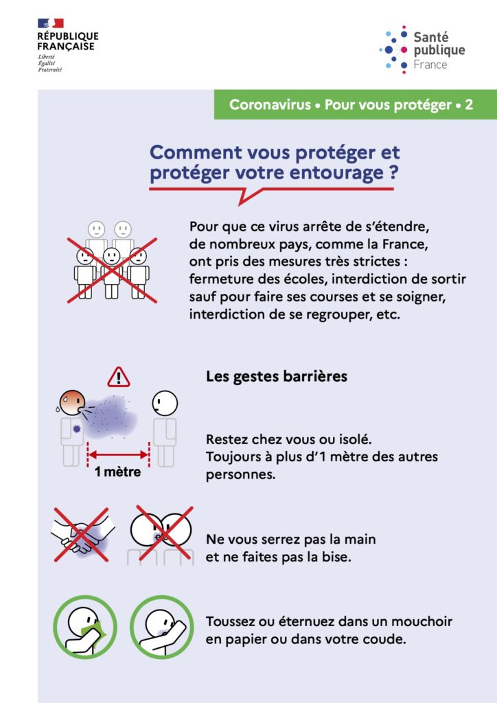 Coronavirus comment vous protéger